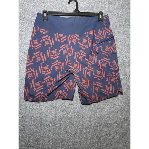 Patagonia Mens Navy Blue W Orange Print Board Shorts Swim Trunks Size 32 - Picture 7 of 10